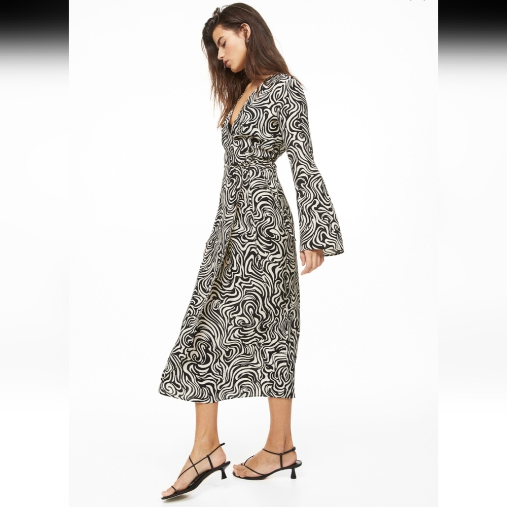 H@M wrap dress
